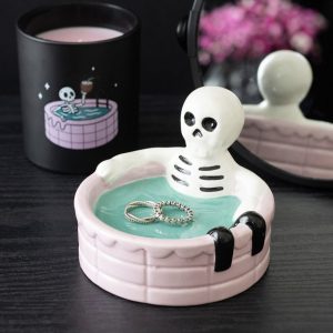 Support bijoux Swimming Skull