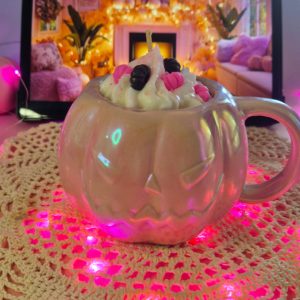 Bougie Pumpkin Pink
